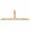 Ekena Millwork Portland Rough Sawn Timber Gable Bracket, Douglas Fir, 84"W x 42"H x 2"D x 6"F, 12/12 Pitch GBW084X42X0206POR00RDF - alternate 4